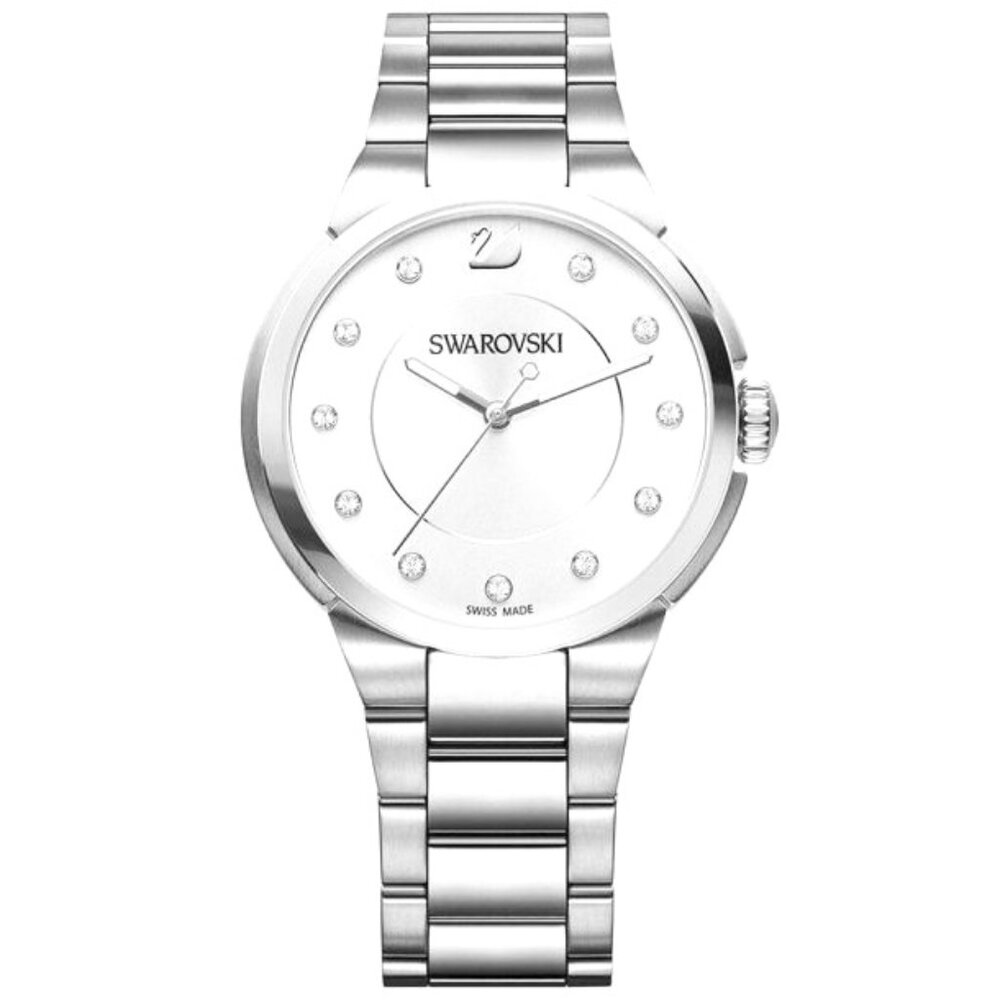 Swarovski City Stainless Steel Womens Watch 5181632 Swiss Made Movement
